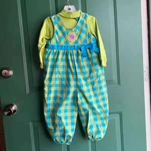 Patsy Aiken size 2 romper 2 piece like new